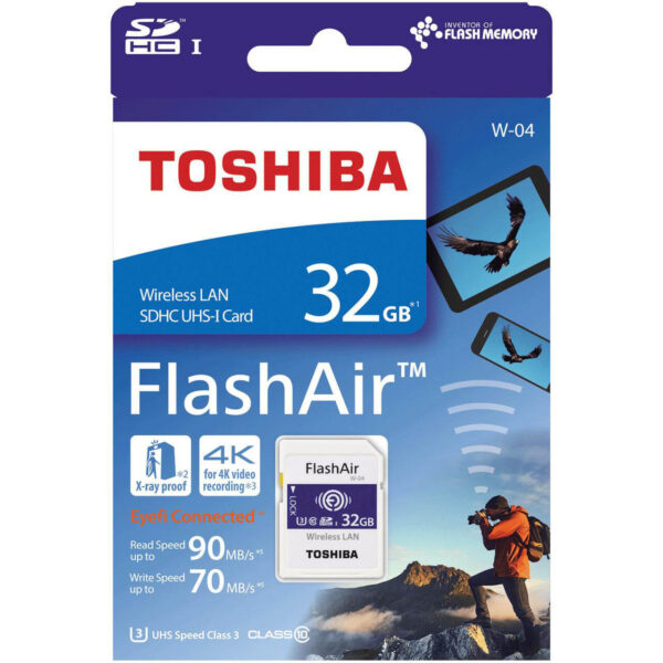 Toshiba Wireless Lan 32Gb SDHC UHS-I Card