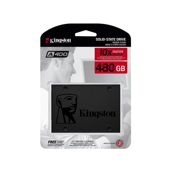 Kingston 480GB A400 2.5" SATA III SSD