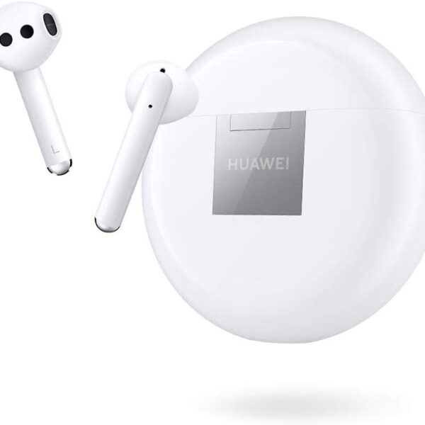 Huawei FreeBuds 3 Wireless Earphones with Noise Cancellation - Ceramic White