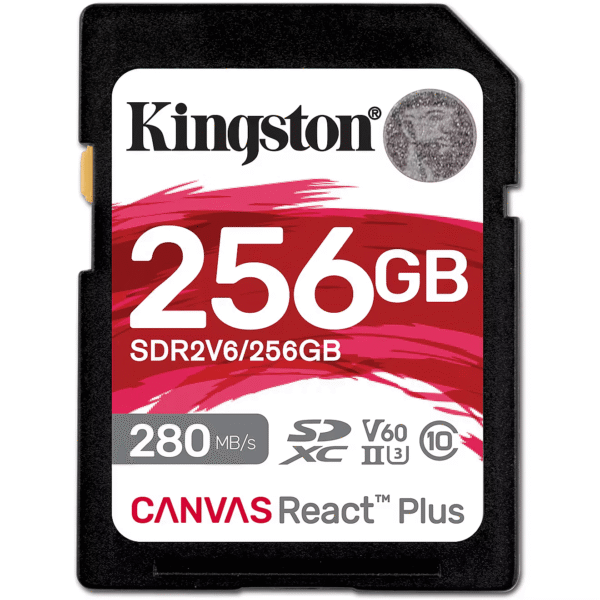 256GB SDXC II V60 React Plus