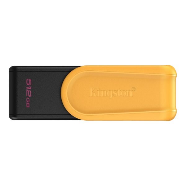 512GB Portable USB 3.2 Gen 1 DataTraveler Exodia S (Black/Yellow)