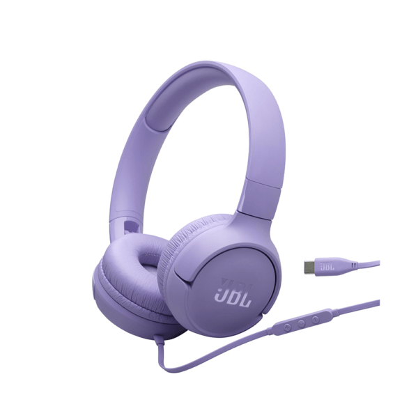 JBL Tune 520C USB-C wired Purple
