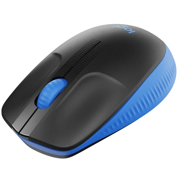 LOGITECH M190 Full-size wireless mouse - BLUE