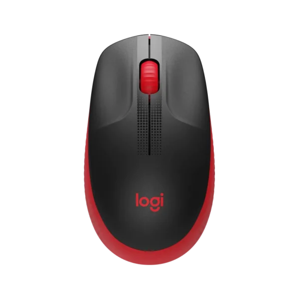 Logitech M190 Full-Size Wireless Mouse Red