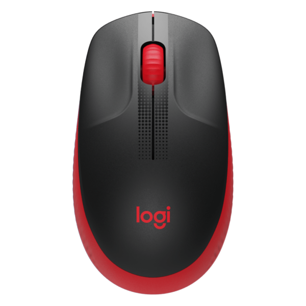 LOGITECH M190 Full-size wireless mouse - RED