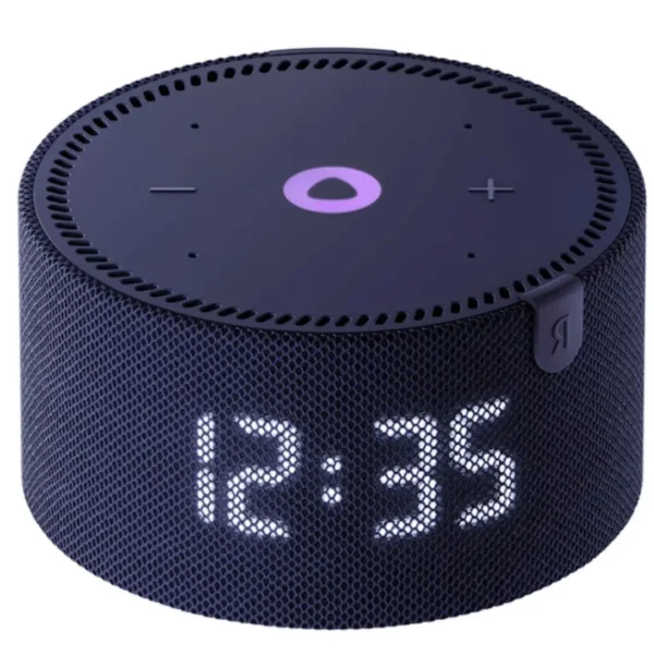 Yandex Stansiya Mini Plus Mavi YNDX-00020 saatlı (səs köməkçisi olan ağıllı dinamik)