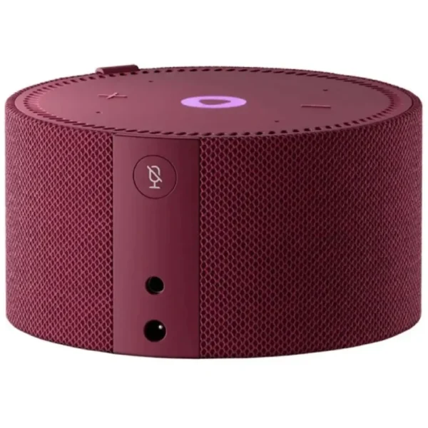Yandex Stansiya Mini Plus Qırmızı YNDX-00021 saat­sız (səs köməkçisi olan ağıllı dinamik)