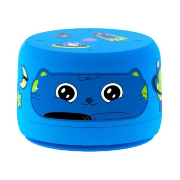 Yandex Station Lite 2-ci nəsil (saatsız), mavi rəngdə