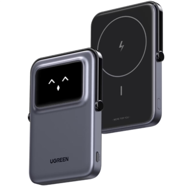 UGREEN 5000mAh Magnetic Wireless Power Bank Gray