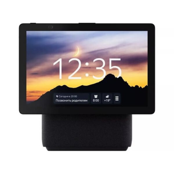 Yandex Station Duo Max, qara (Black) (YNDX-00055)