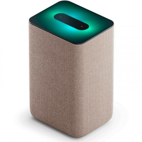 Yandex Station 2 – Alice ilə ağıllı kolonka (YNDX-00051), bej rəngdə