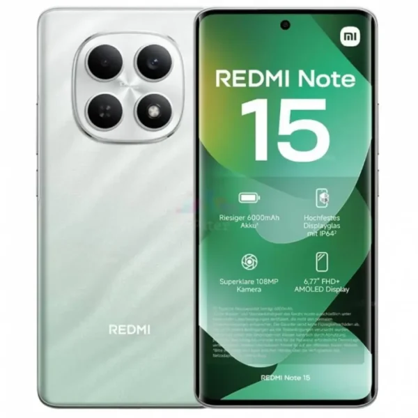 Xiaomi Redmi Note 15 8GB/256GB Green