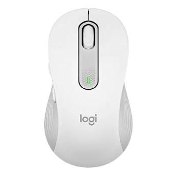 Logitech Signature M650 L Wireless/Bluetooth Mouse Off White (910-006238)
