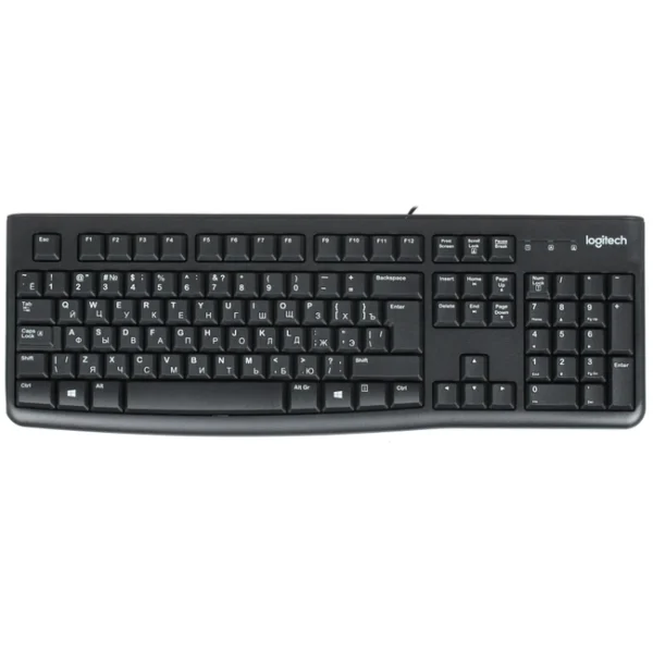 Logitech Keyboard K120 for Business - EMEA - Russian layout Black (920-002522)