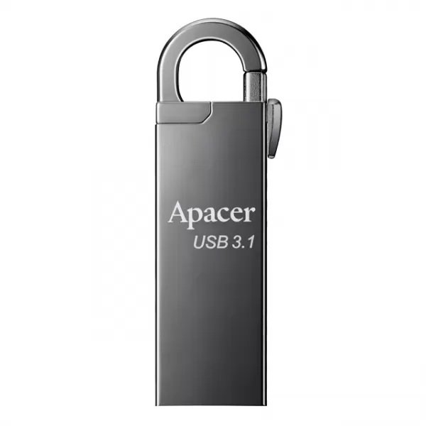 Apacer AH15A 64GB USB 3.2 Gen 1 Metallic Ashy Flash Drive (AP64GAH15AA-1)