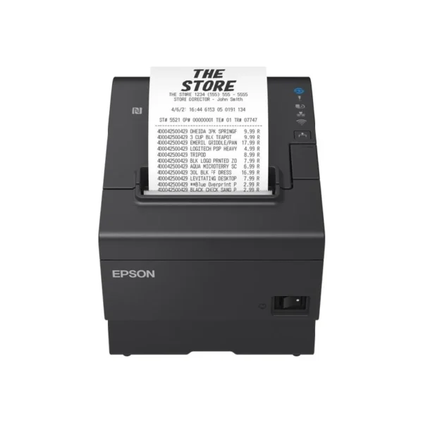 Epson TM-T88VII (112): USB, Ethernet, Serial, PS, Black (C31CJ57112)