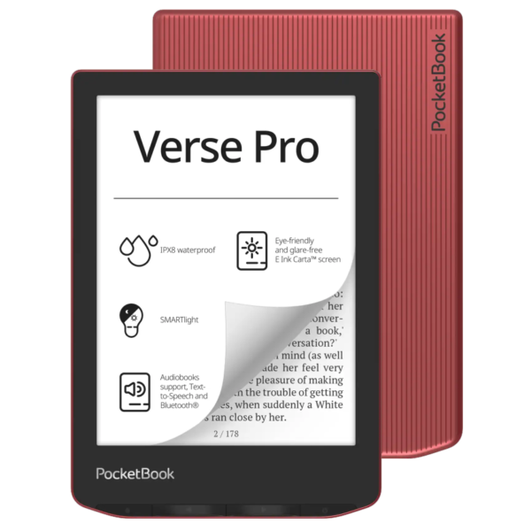 PocketBook 634 Verse Pro Passion Red (PB634-3-WW)