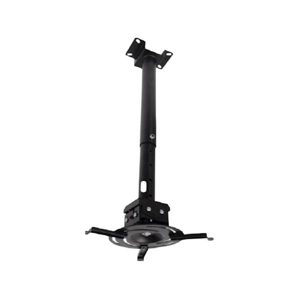 Cyber Tənzimlənən Proyektor Tavana Kronşteyni 125-200cm Black PCM2 (ACM-2W)