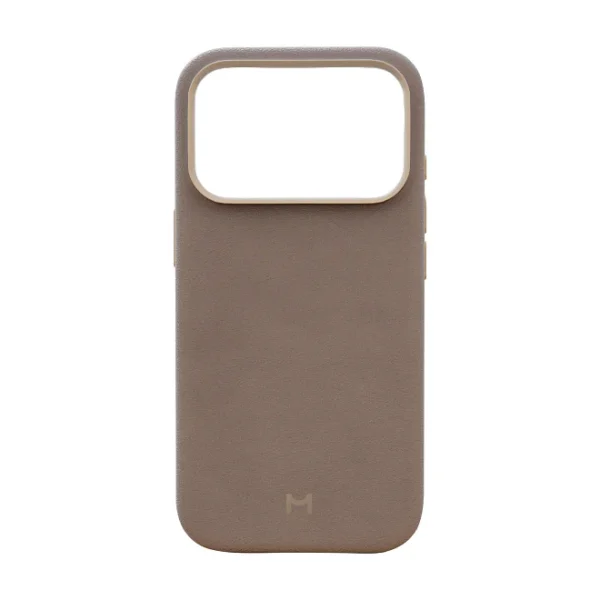 Smartphone case Magssory Eco-Leather Case for iPhone 17 Pro Latte (CLT044l)