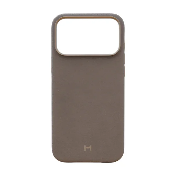 Smartphone case Magssory Eco-Leather Case for iPhone 17 Pro Max Latte (CLT045l)