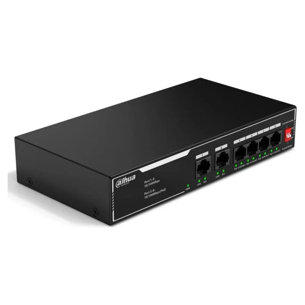 DH-SF1006LP__Switch Dahua 4 PoE-6-Port_1