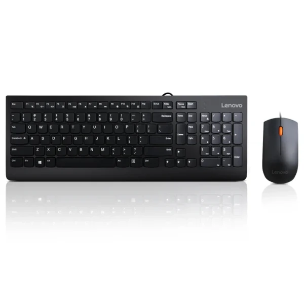 Lenovo 300 USB Combo Keyboard & Mouse - Russian/Cyrillic (441) (GX30M39635)