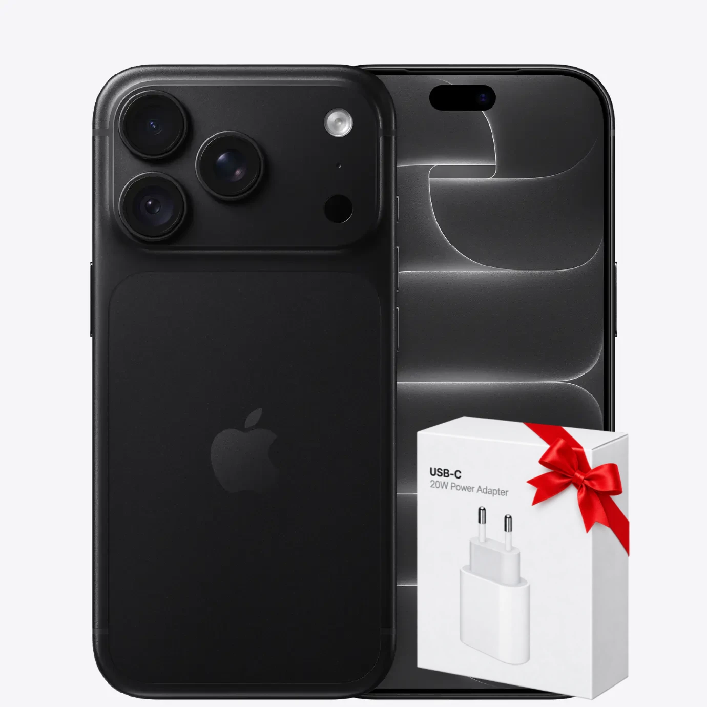 Iphone 18 Pro Black + Gift USB-C 20W Power Adapter_1