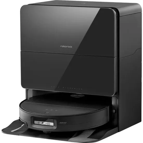 Roborock Robotic Vacuum Cleaner+Empty Wash Fill Dock S9 MaxV Ultra RU (S90VER) Black (S9MVU52-02)