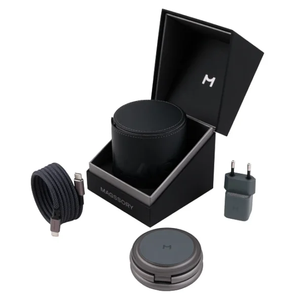 Wireless charger Magssory Disc Signature 3 in 1 for Samsung Midnight (WCH053m)
