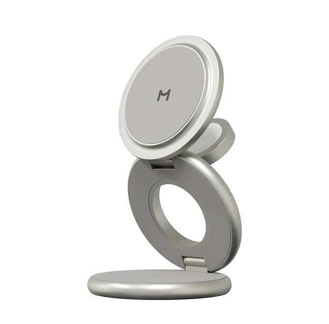 WCH073t__Wireless charger Magssory Signature Disc Pro 3 in 1 for Apple Titan_2