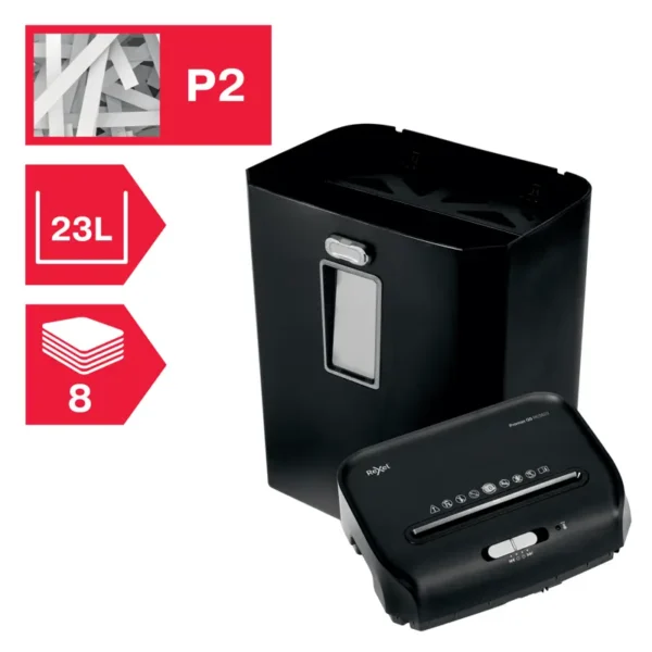 Rexel ProMax RES823 Strip Cut Paper Shredder P2