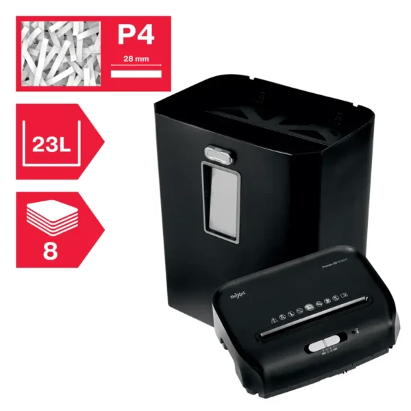 Rexel ProMax REX823 Cross Cut Paper Shredder P4
