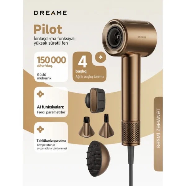 Dreame Pilot Smart AI Hair Dryer (AHX01A)